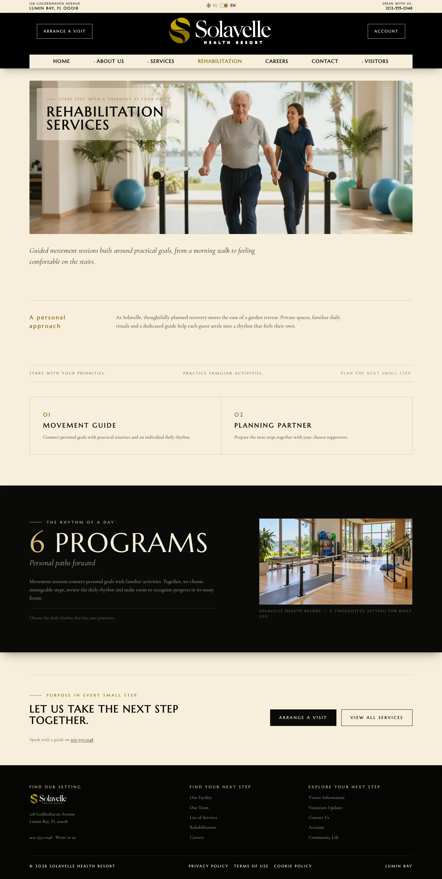 Solavelle: after Rehabilitation page