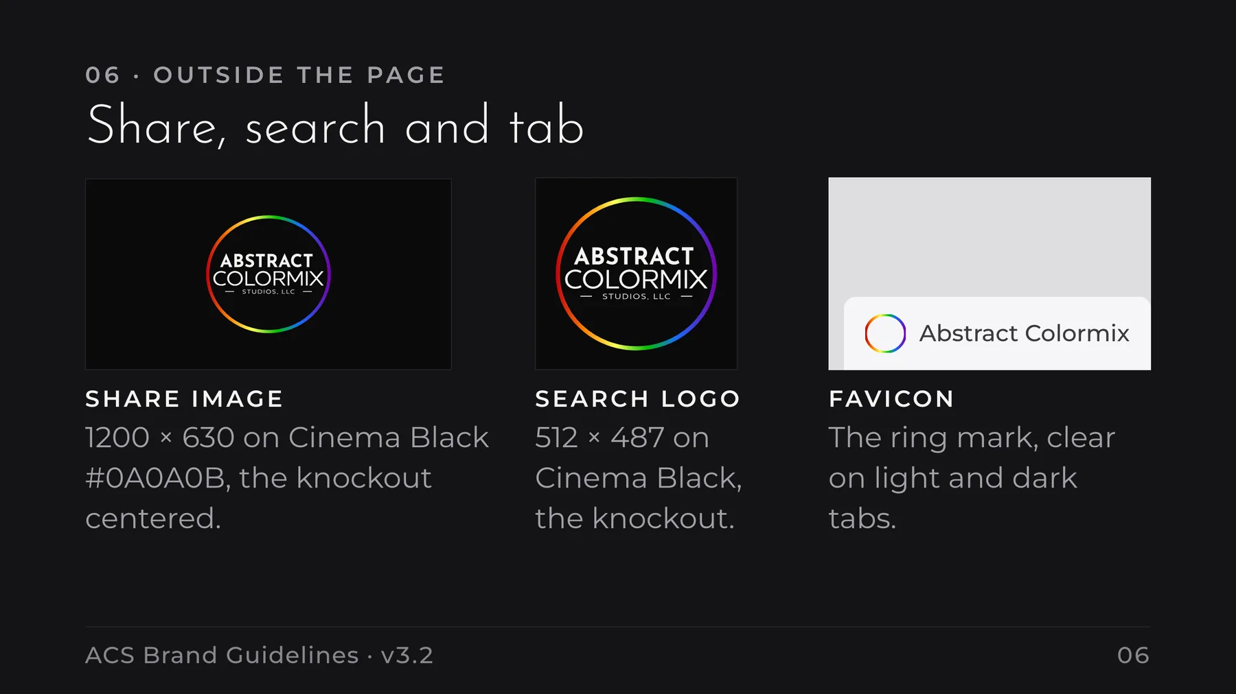 Brand Guidelines, page 7
