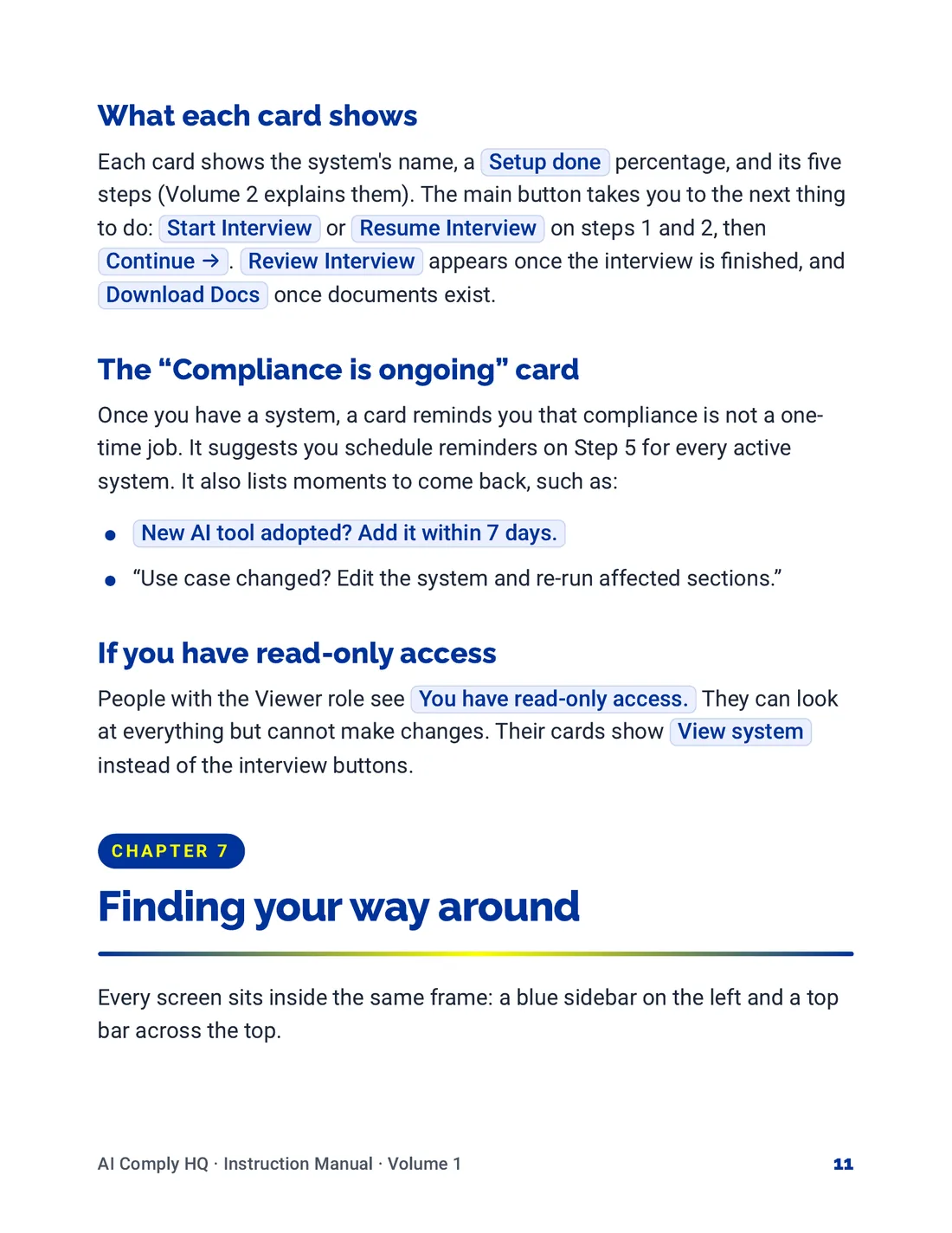 Instruction Manual, Getting Started, page 11