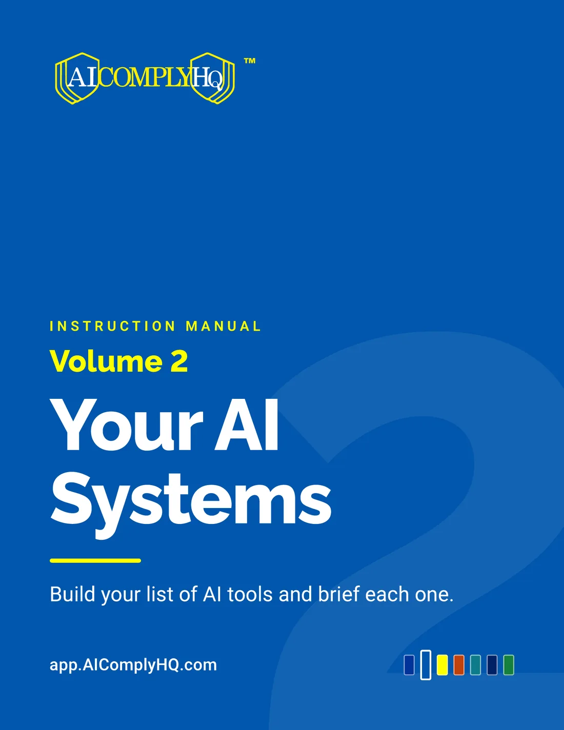 Instruction Manual, Your AI Systems, cover