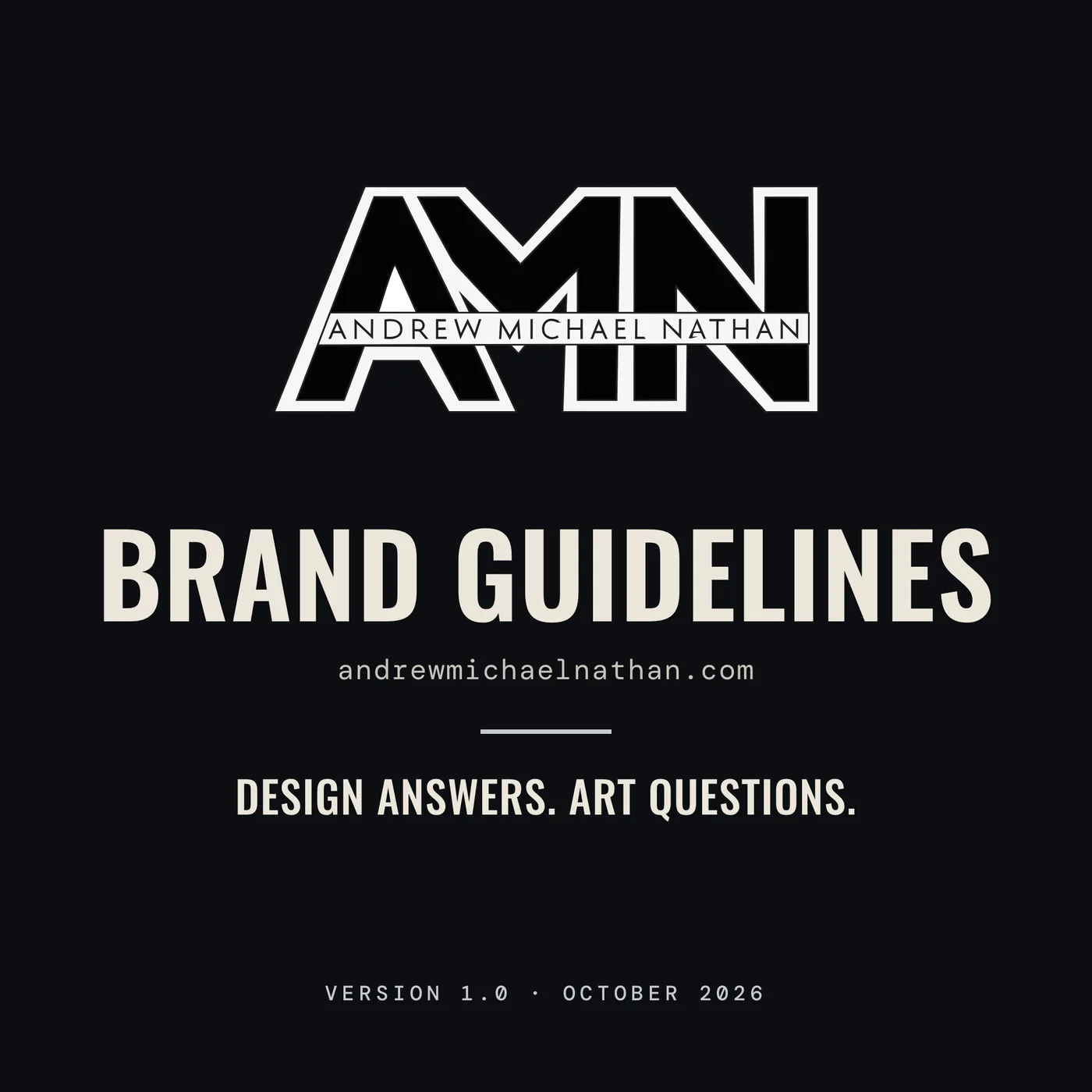 Brand Guidelines, cover