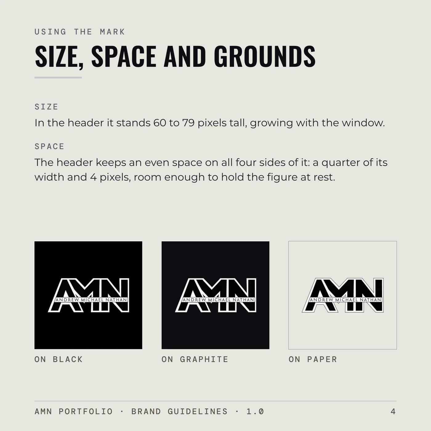 Brand Guidelines, page 4