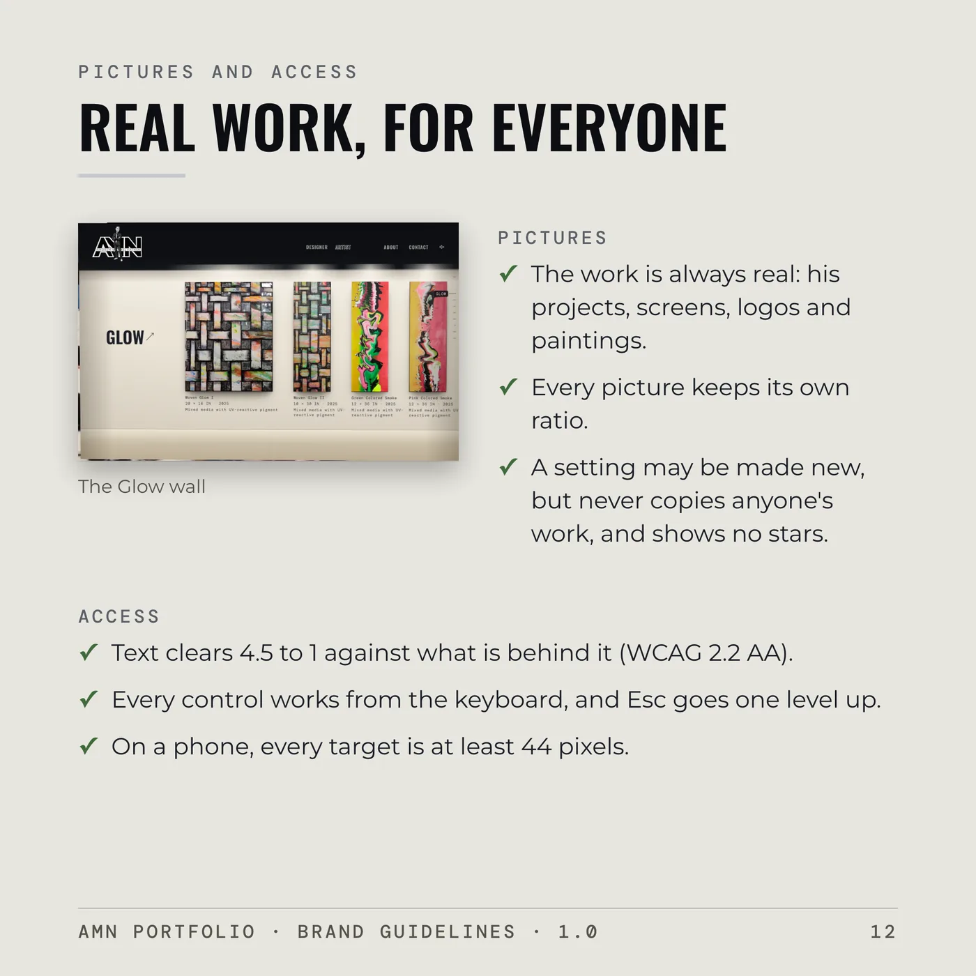 Brand Guidelines, page 12