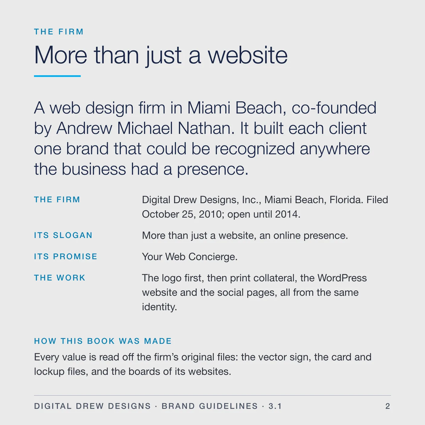 Brand Guidelines, page 2