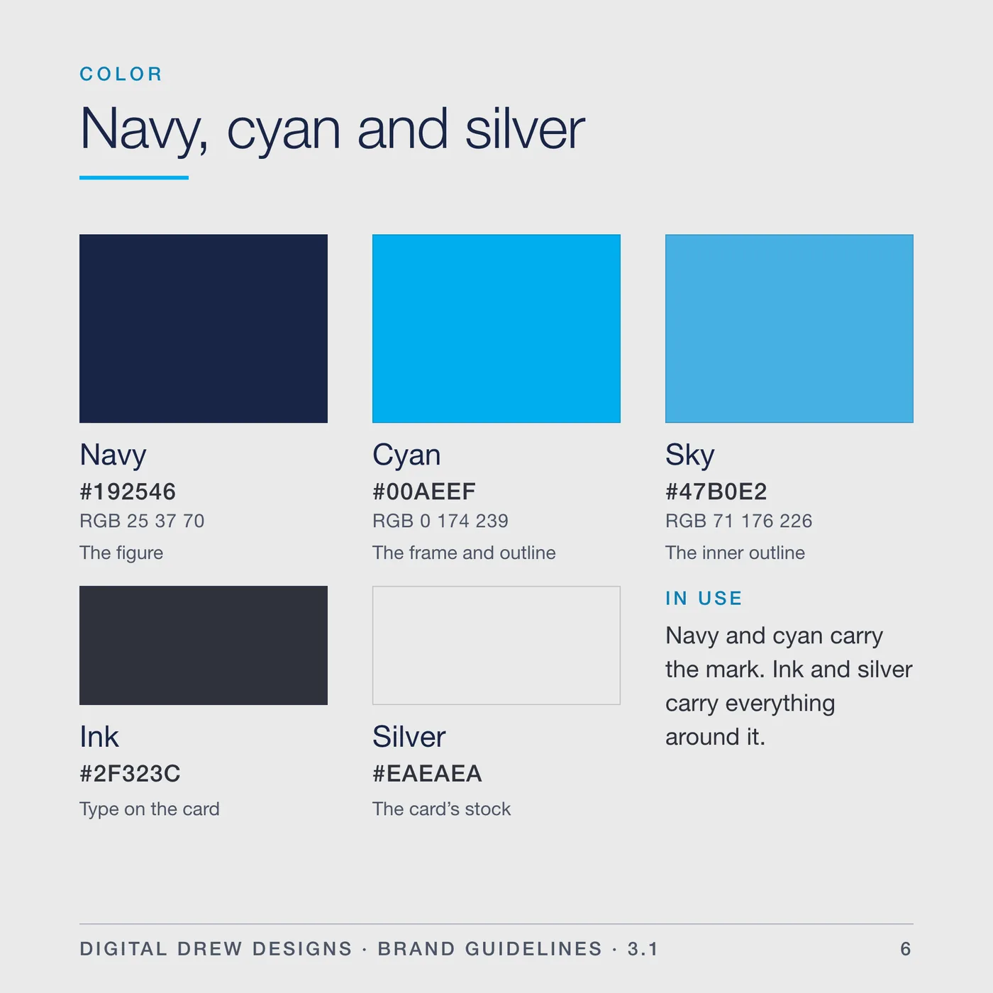 Brand Guidelines, page 6