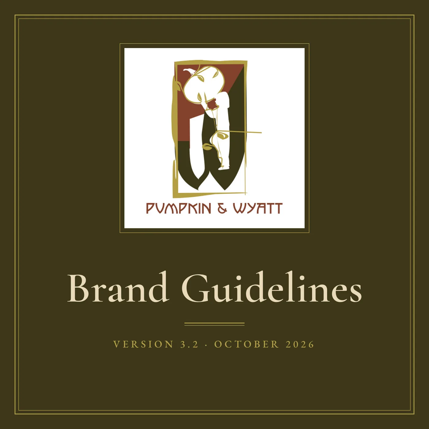 Brand Guidelines, cover