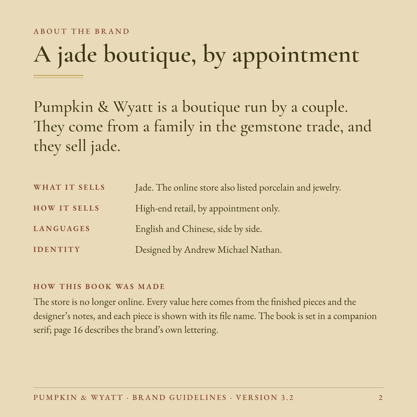 Brand Guidelines, page 2