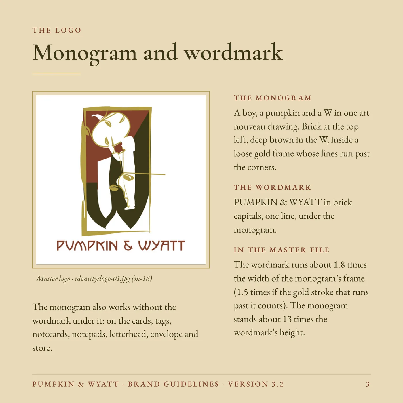Brand Guidelines, page 3