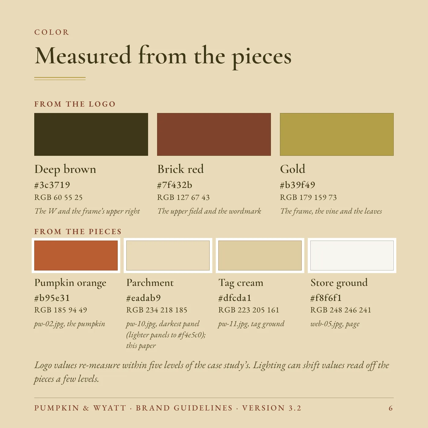 Brand Guidelines, page 6
