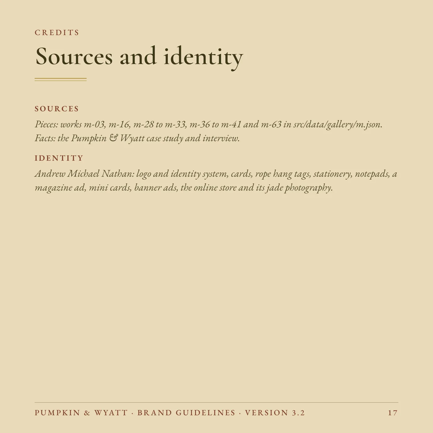 Brand Guidelines, page 17