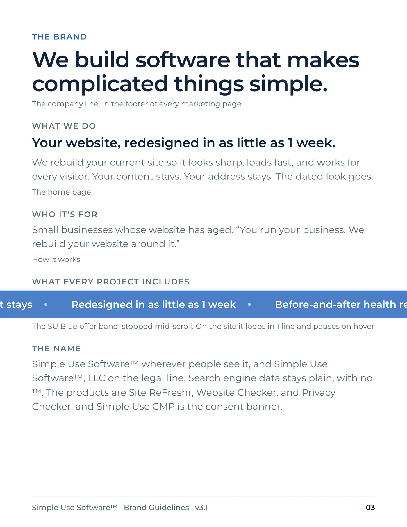 Brand Guidelines, page 3