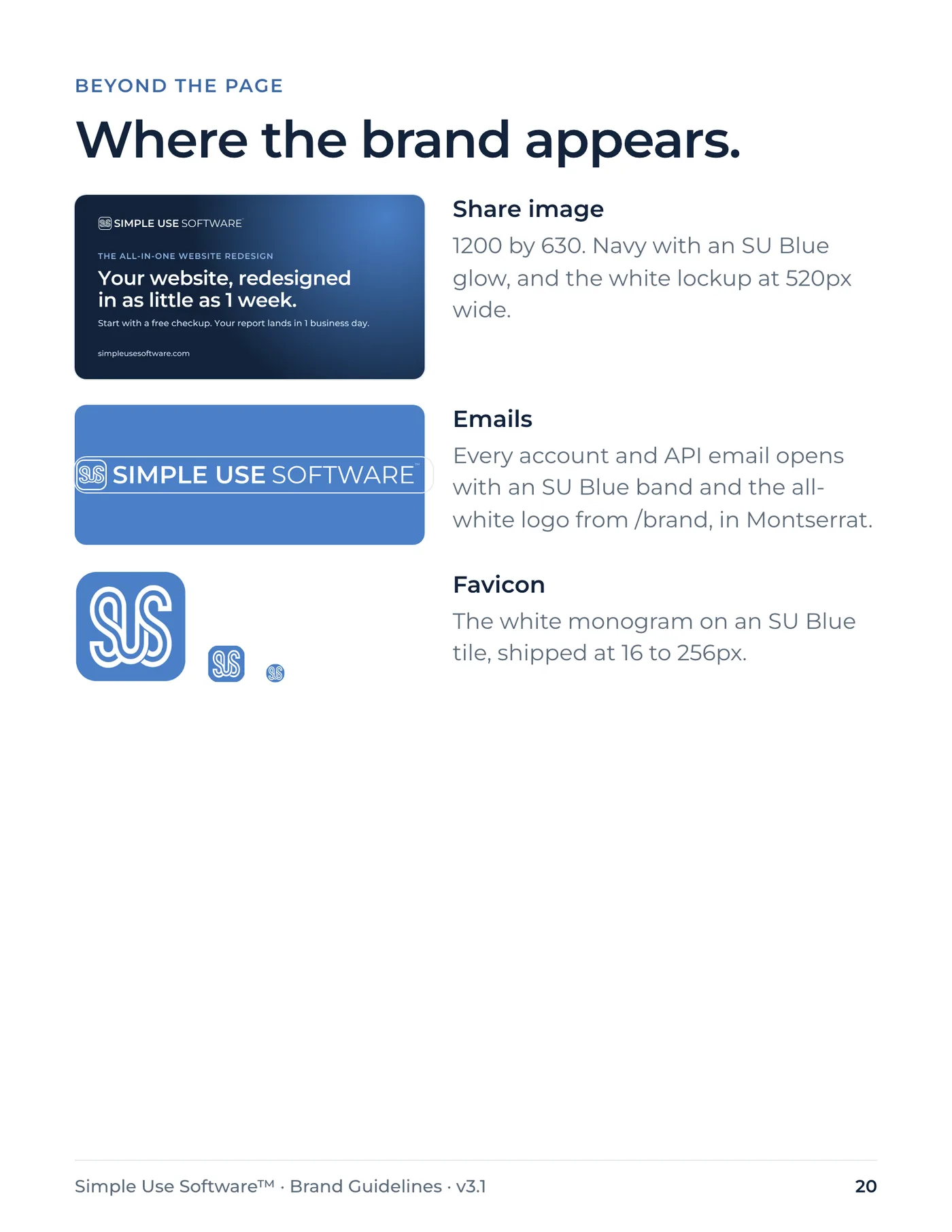 Brand Guidelines, page 20