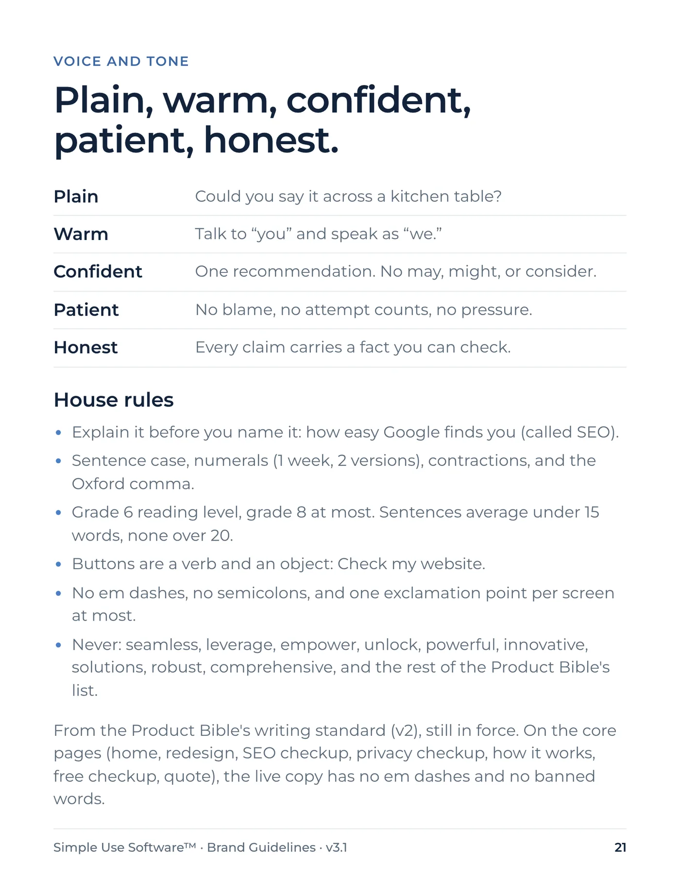 Brand Guidelines, page 21