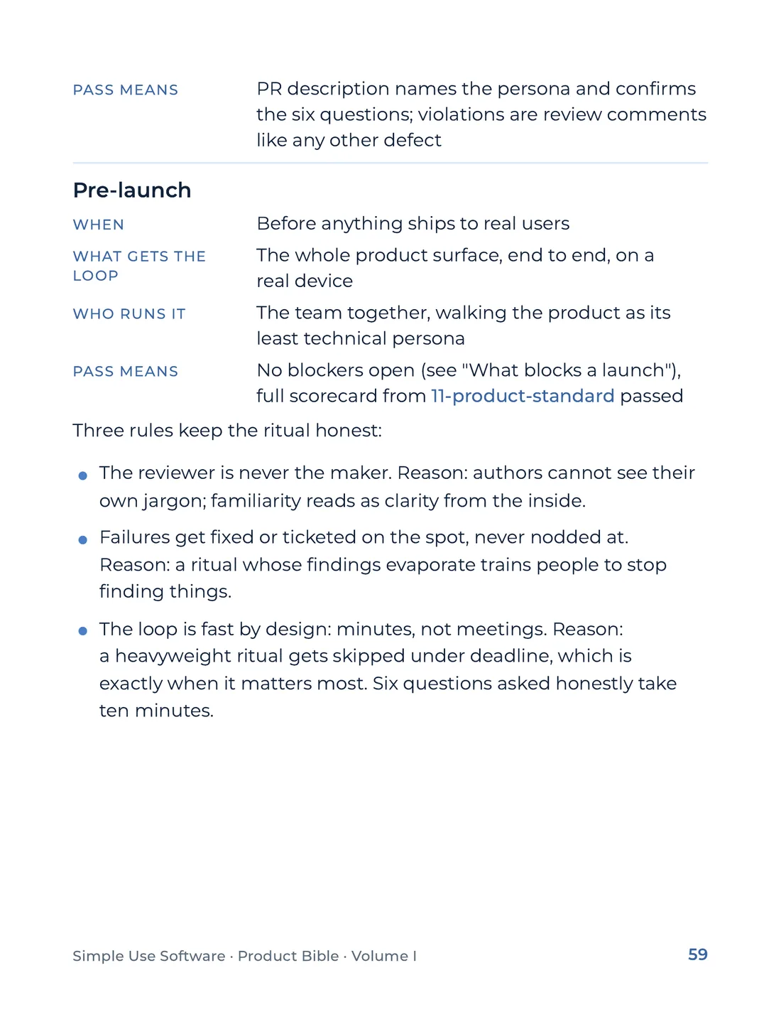Product Bible, Foundations, page 59