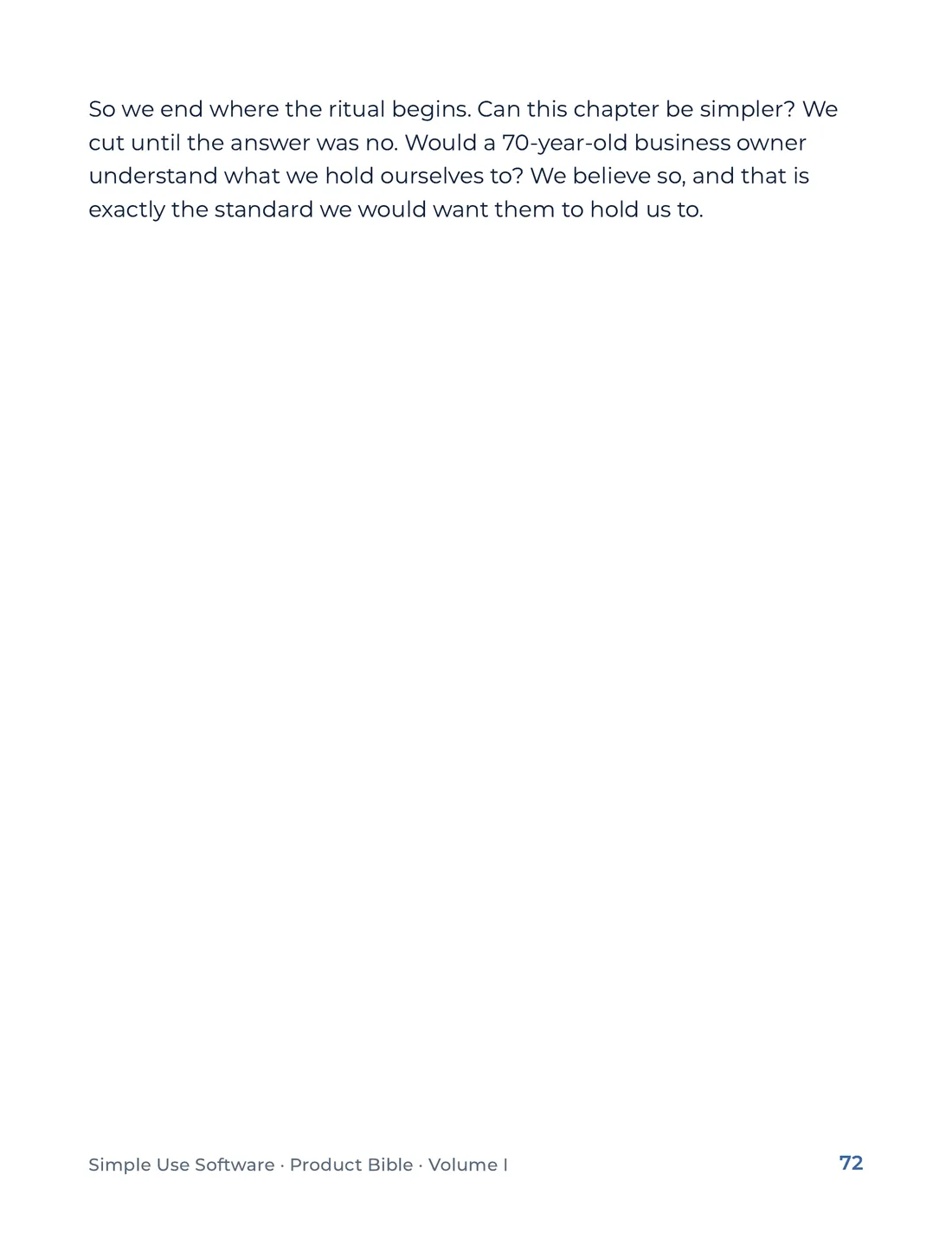 Product Bible, Foundations, page 72