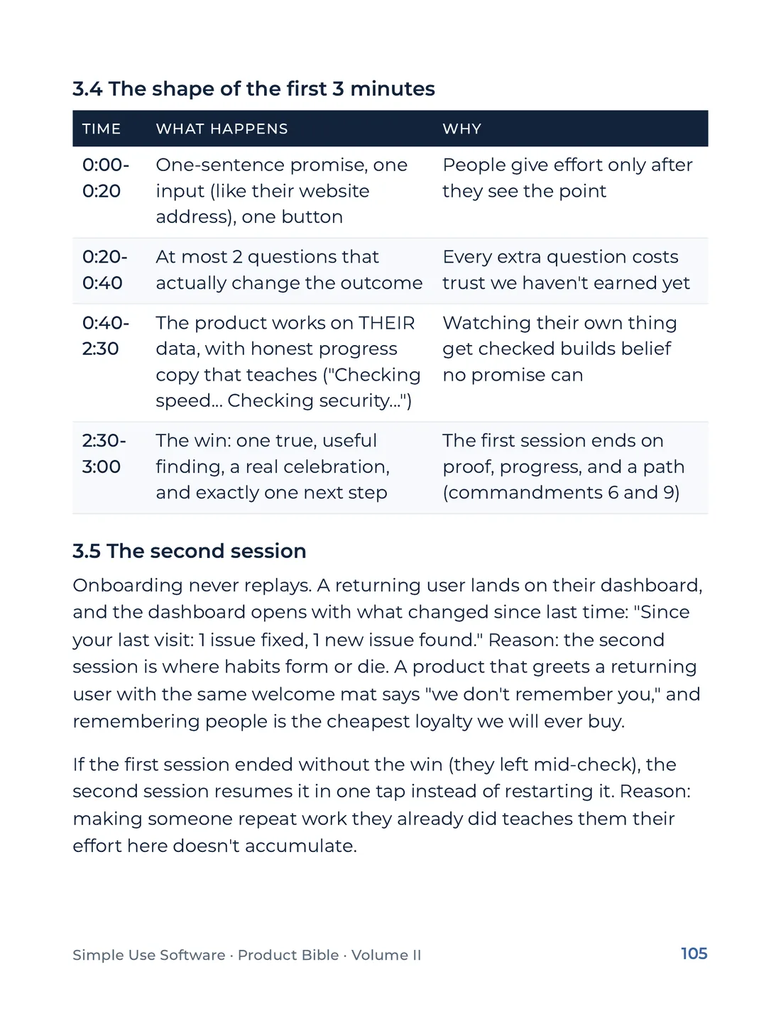 Product Bible, Voice & Audience, page 105