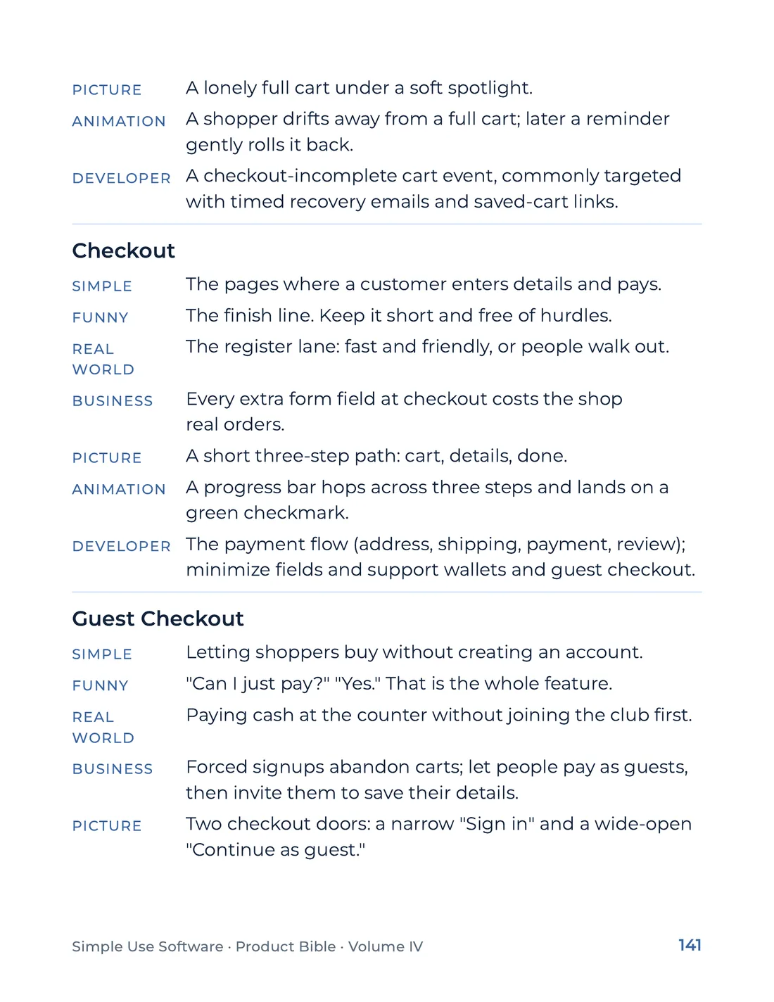 Product Bible, The Analogy Library, page 141