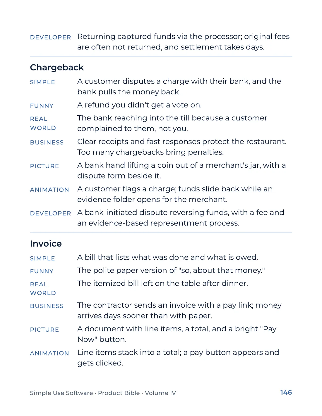 Product Bible, The Analogy Library, page 146