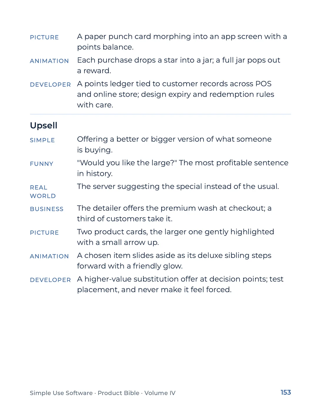 Product Bible, The Analogy Library, page 153