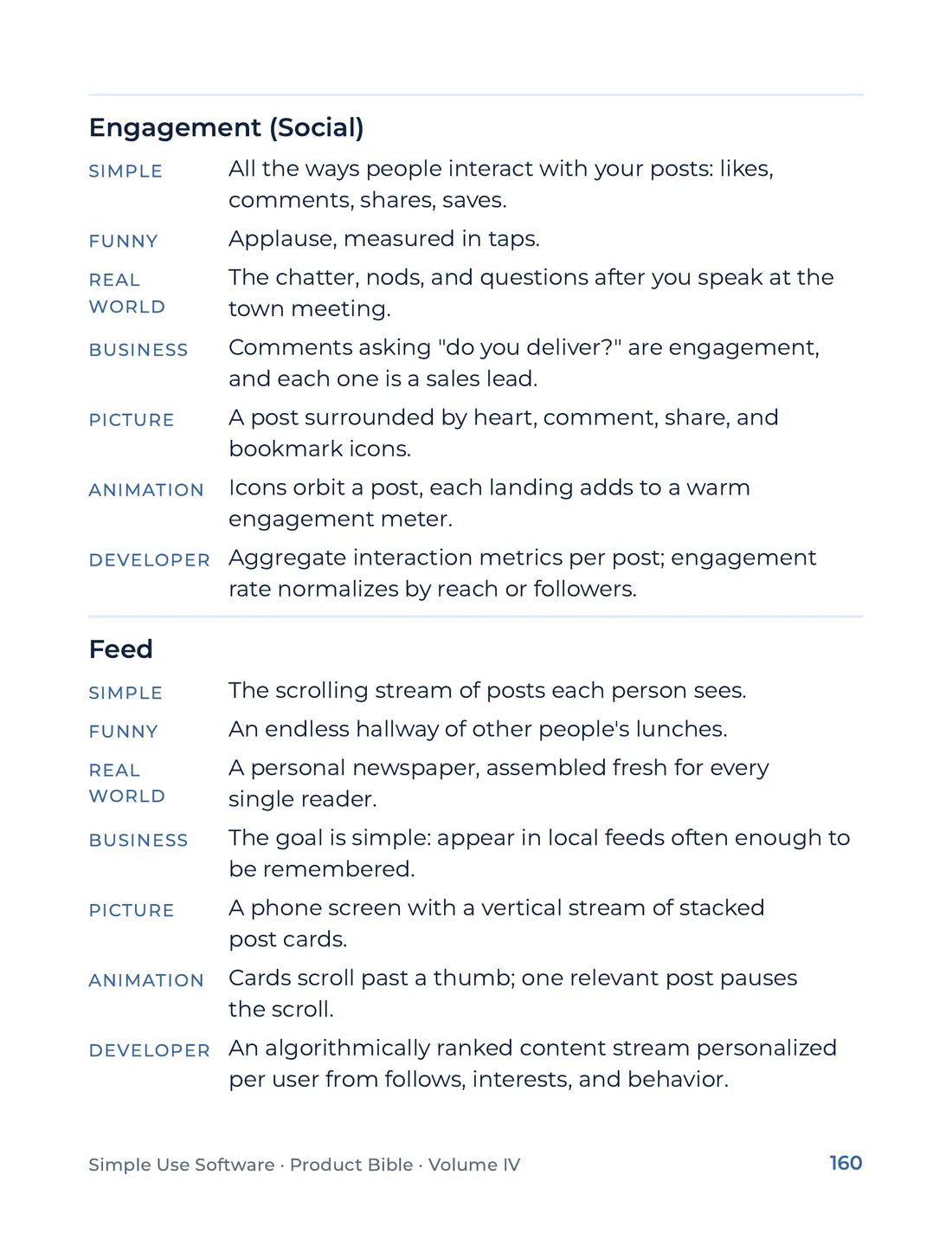 Product Bible, The Analogy Library, page 160