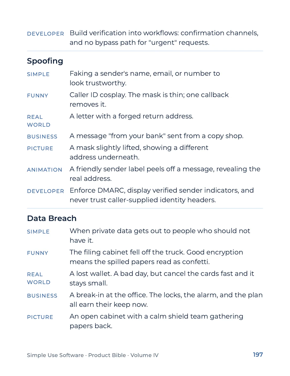 Product Bible, The Analogy Library, page 197