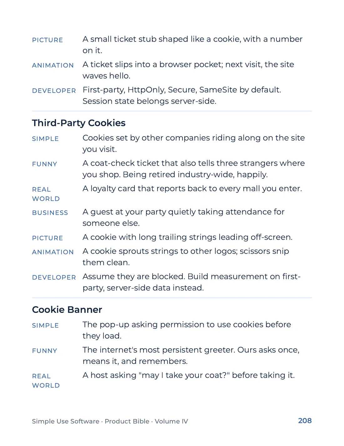 Product Bible, The Analogy Library, page 208