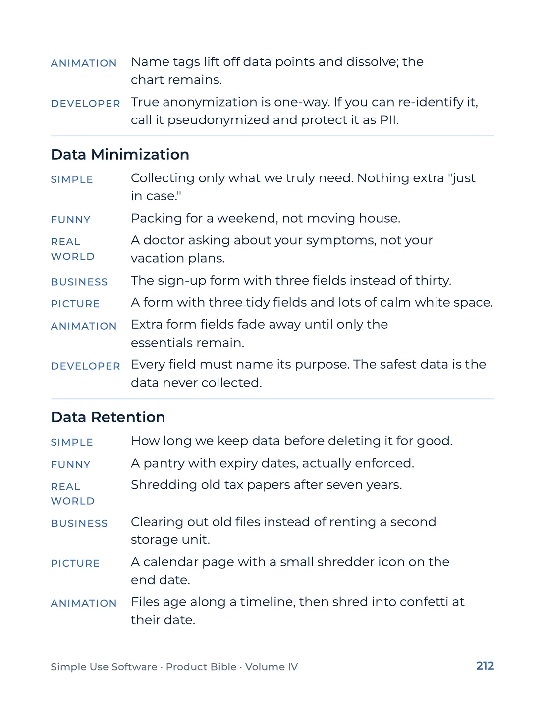 Product Bible, The Analogy Library, page 212
