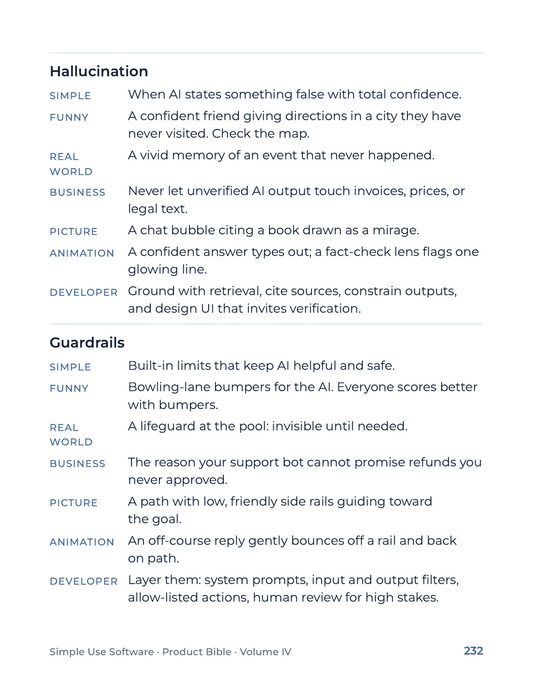 Product Bible, The Analogy Library, page 232