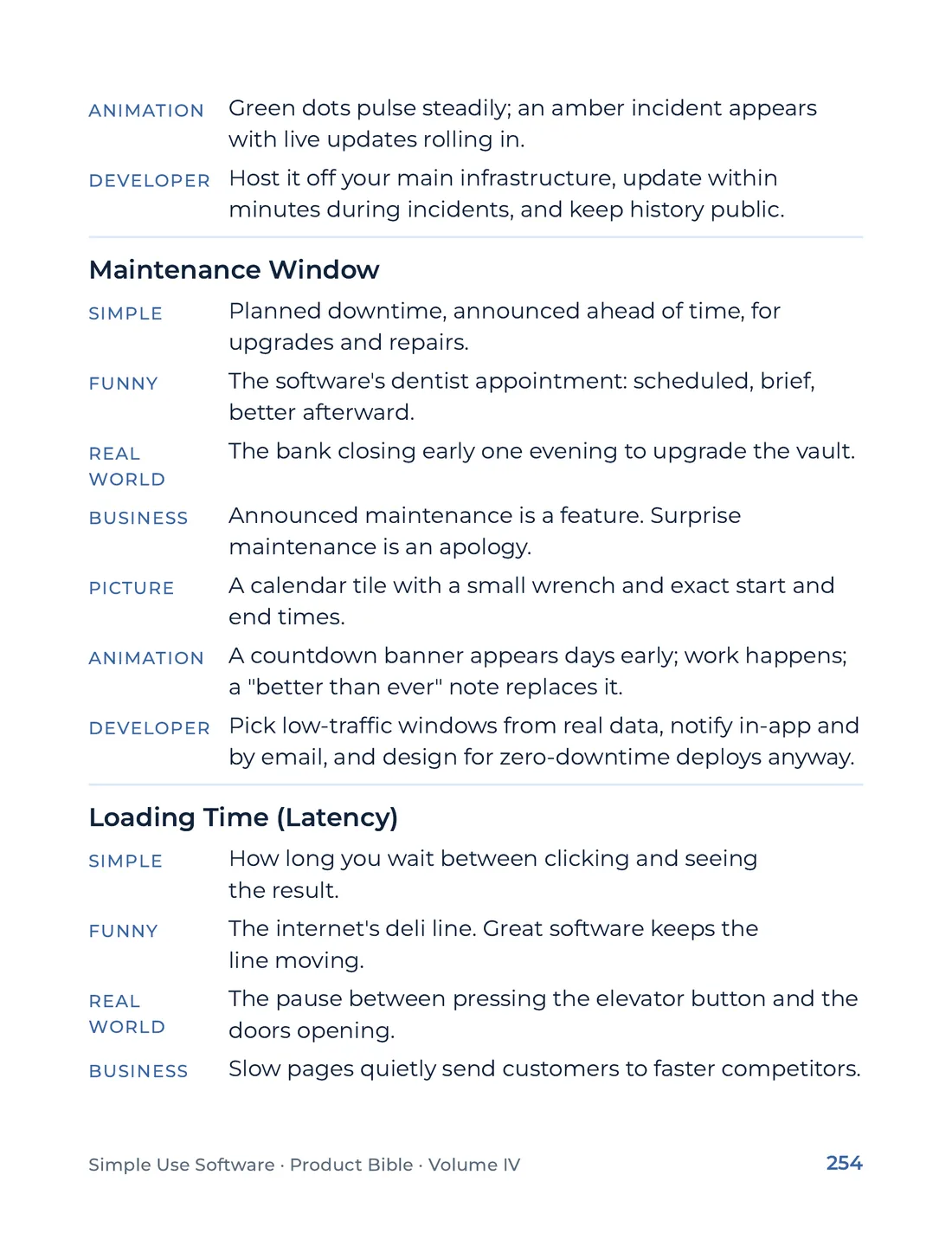 Product Bible, The Analogy Library, page 254