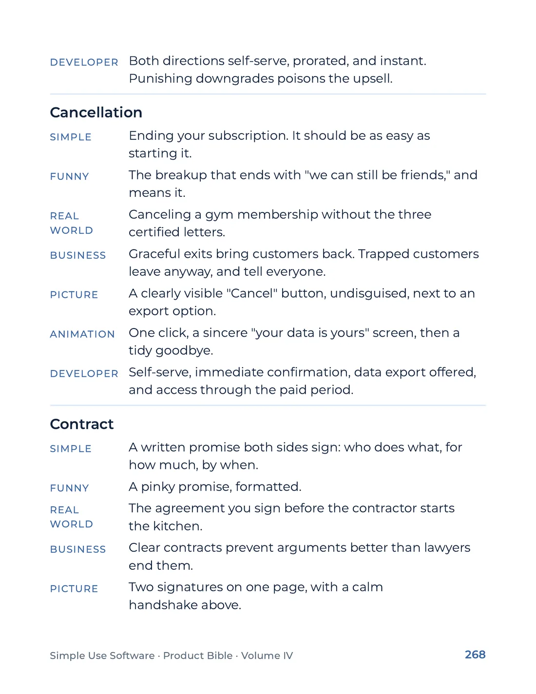 Product Bible, The Analogy Library, page 268