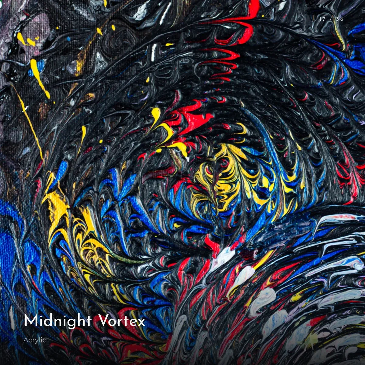 The Collections, Acrylic Abstract, page 19