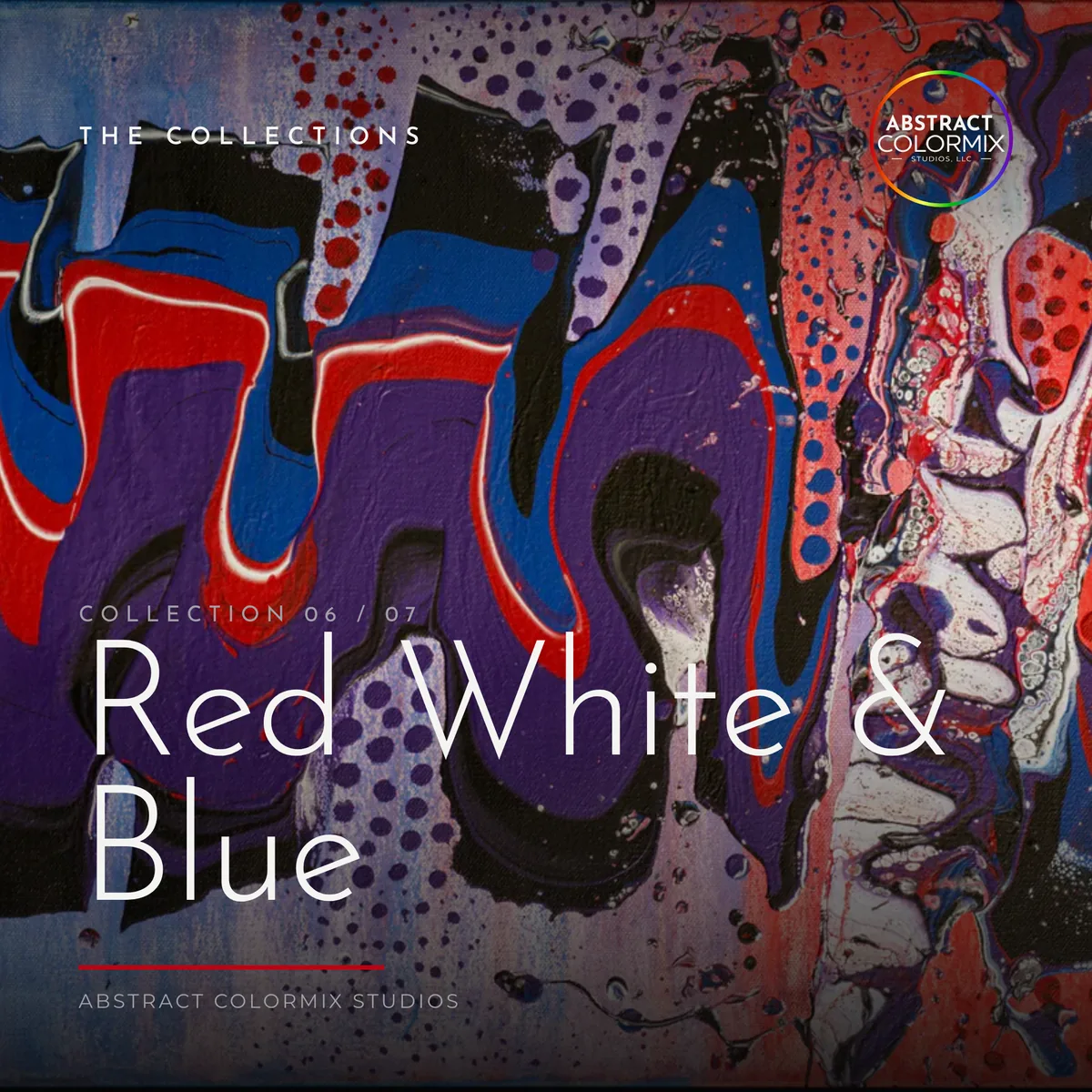 The Collections, Red White & Blue, cover