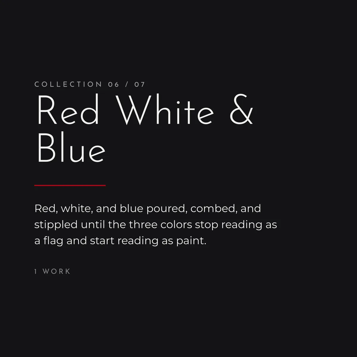 The Collections, Red White & Blue, page 2