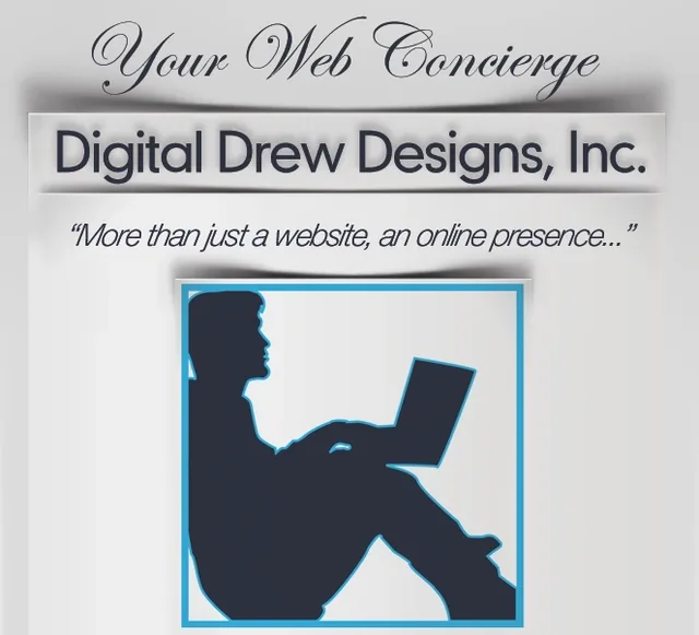 Digital Drew Designs: Vertical lockup