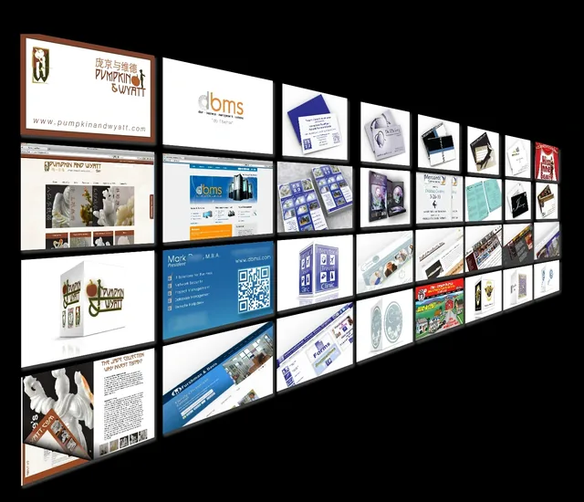 Digital Drew Designs: The work as one wall