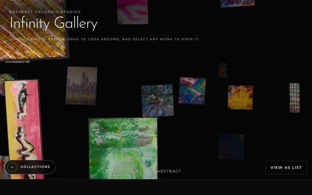 Abstract Colormix Studios: Infinity Gallery