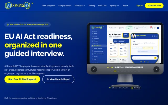 Home page