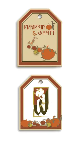 Pumpkin & Wyatt: Hang Tags