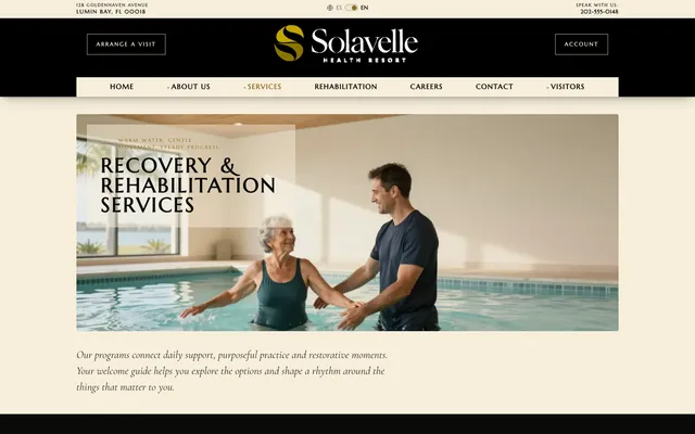 Solavelle Health Resort: Black, Services